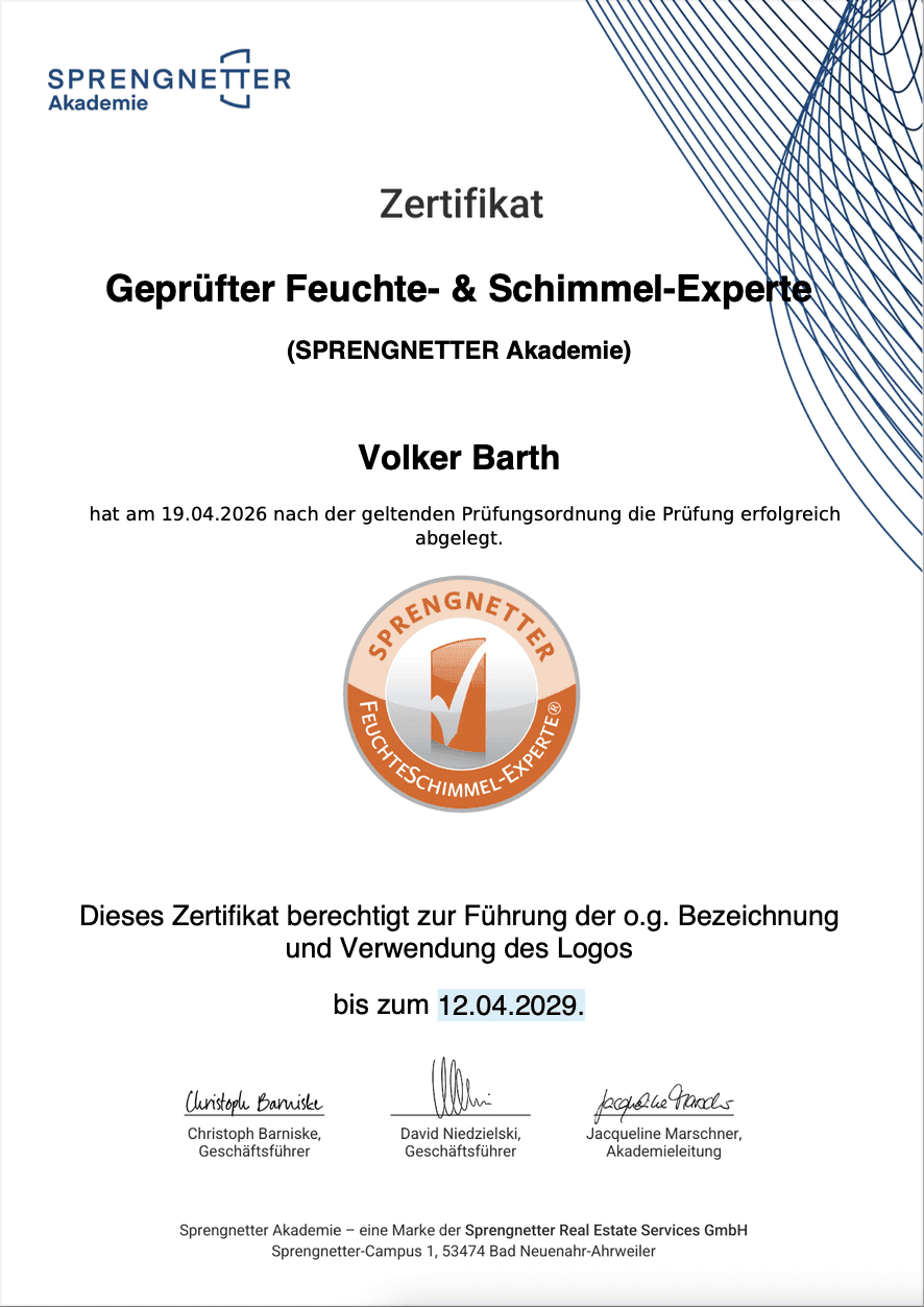 VB | Feuchte- & Schimmelexperte