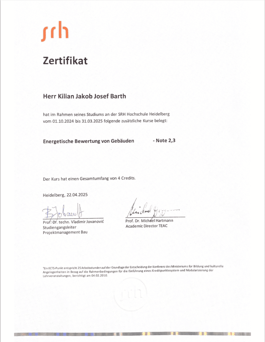 KB | Energetische Bewertung von Gebäuden